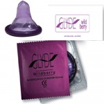 Glyde Flavoured Condoms Bulk 100 - Wildberry